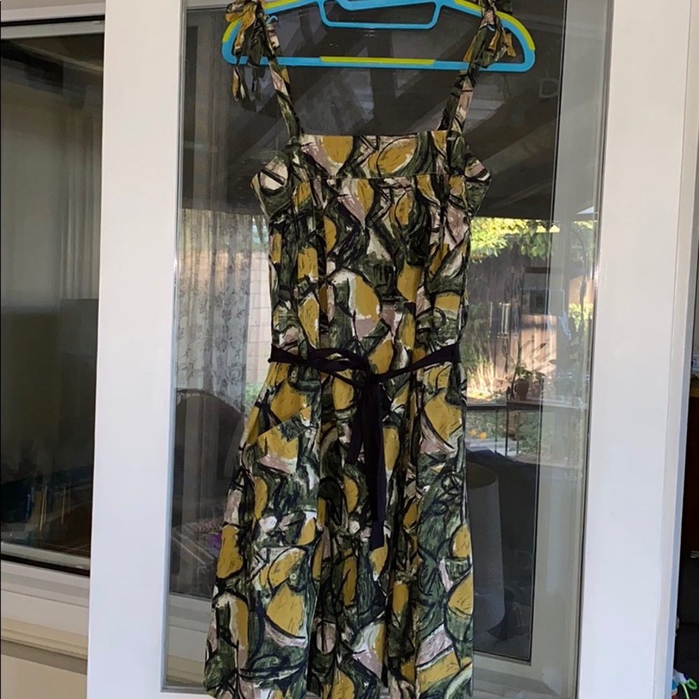 Brushstroke Baby doll dress
